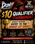 August 19th 10$ Qualifier Tournament Event Ticket Entry