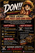 The Don!! Free Locals One Piece Event Ticket